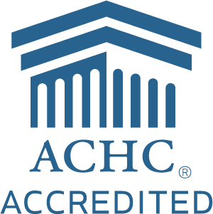 The ACHC logo that links to the ACHC homepage